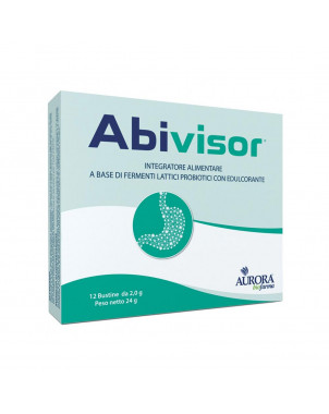 Abivisor 12 bustine Integratore alimentare a base di fermenti lattici probiotici