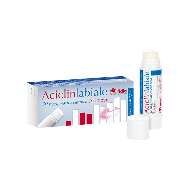 Aciclinlabiale 5% Hautstift 2,5 g