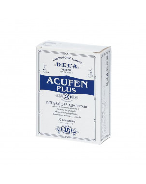 Acufen plus Indicated for regulating microcirculation functionality, relaxation and mental well-being.