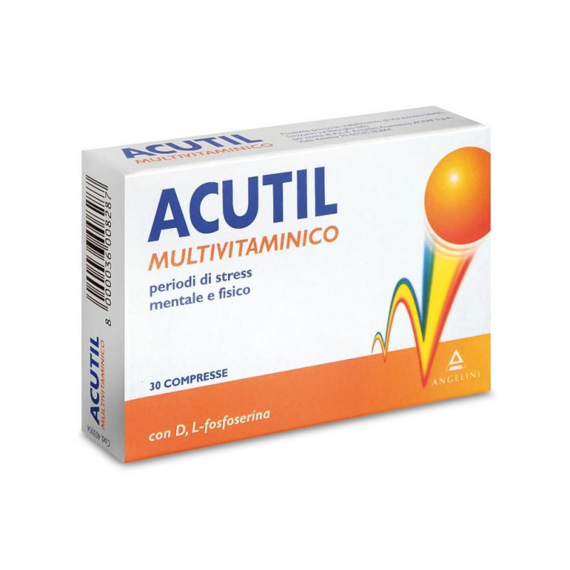 Acutil multivitaminico 30 compresse