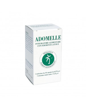 Adomelle 30 capsule Integratore alimentare con fermenti lattici