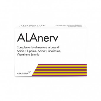 Alanerv 20 capsule Integratore alimentare che contribuisce al normale funzionamento del sistema