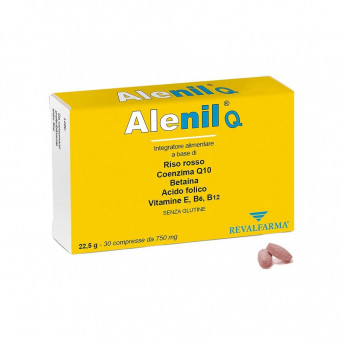 Alenil Q 30 comprimidos Complemento alimenticio útil para apoyar el metabolismo de los lípidos