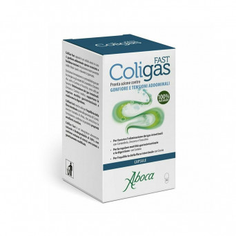 Coligas fast 50 capsules Quick action against swelling and abdominal tension