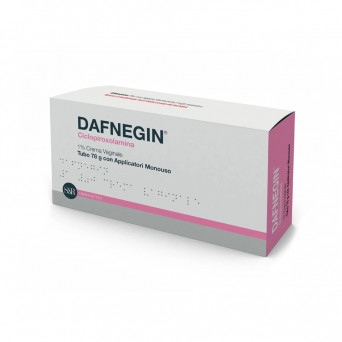 Dafnegin 1% vaginal cream Indicated in the treatment of vulvo-vaginal and perianal conditions caused by Candida