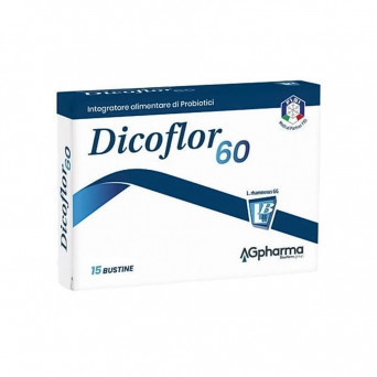 Dicoflor 60 15 bustine Integratore alimentare di probiotici