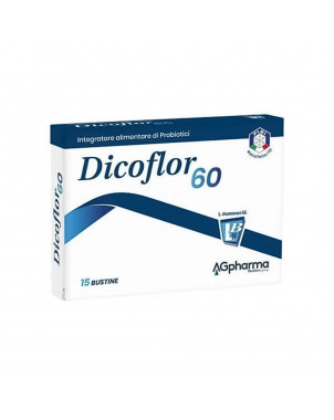 Dicoflor 60 15 bustine Integratore alimentare di probiotici