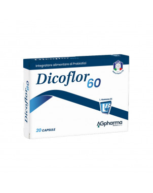 Dicoflor 60 20 capsule Integratore alimentare di probiotici