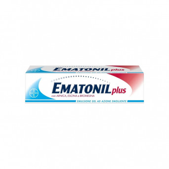 Ematonil plus 50 ml Emulsione gel ad azione emolliente con Arnica, escina e bromelina