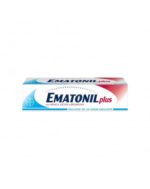 Ematonil plus 50 ml Emulsione gel ad azione emolliente con Arnica, escina e bromelina