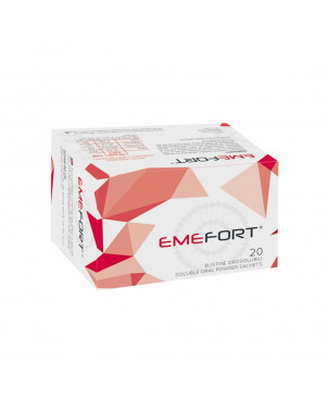 Emefort 20 bustine Integratore alimentare a base di ferro, vitamina C, zinco ed acido folico.