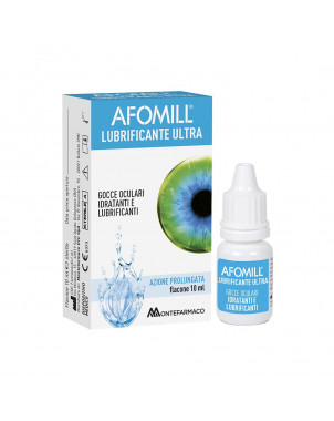 Afomill lubrificante Ultra 10 ml Ideale nel trattamento della secchezza oculare