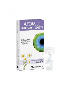 Afomill refrescante calmante Colirio refrescante para ojos cansados ​​y estresados