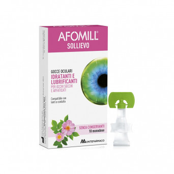 Afomill sollievo 10 flacons unidoses