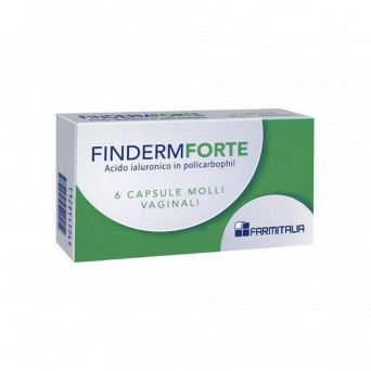 Finderm forte 6 cápsulas vaginales blandas