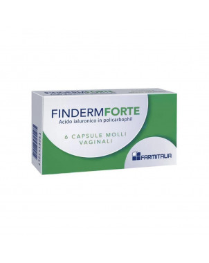 Finderm forte 6 cápsulas vaginales blandas