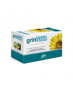 Grintuss herbal tea 20 sachets Balsamic and emollient for the well-being of the respiratory tract