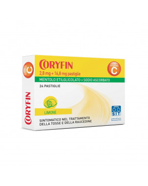 Coryfin C Bonbons au citron 24