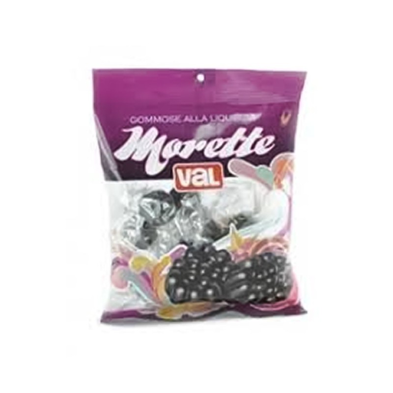 Val morette caramelle gommose alla liquirizia Busta da 50 g