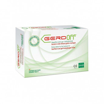 Gerdoff 20 tablets indicated for the treatment of heartburn and gastroesophageal reflux