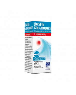 Coryfin gola dolore spray mucosa oral 15 ml