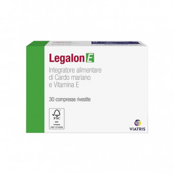 Legalon E 30 compresse integratore alimentare a base di Cardo mariano e Vitamina E