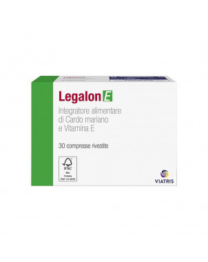 Legalon E 30 compresse integratore alimentare a base di Cardo mariano e Vitamina E