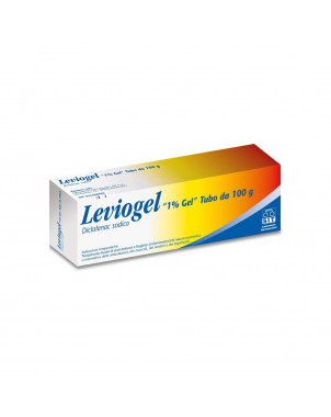 Leviogel 1% gel 100 g indicato per ridurre il dolore, il gonfiore e l'infiammazione.