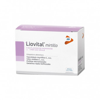 Liovital mirtillo 8 flacons