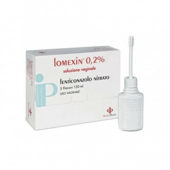 Lomexin solución vaginal al 0,2% 5 botellas 150 ml