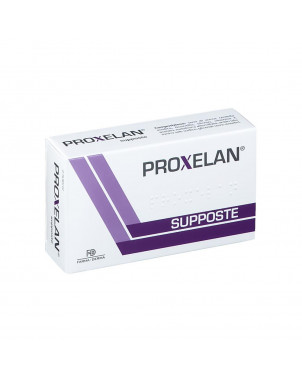 Proxelan 10 supposte indicato nel trattamento locale lenitivo ed emolliente del canale ano-rettale