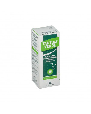 Tantum Verde nebulizer acts against pain and inflammation of the throat, mouth and gums.