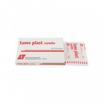 Same plast 1 piece plaster indicated in the treatment of scars and keloids