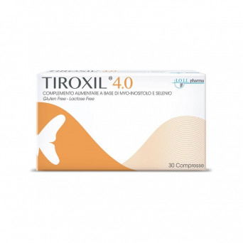 Tiroxil 4.0 30 tablets food supplement useful for thyroid health