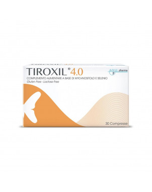 Tiroxil 4.0 30 compresse complemento alimentare utile per il benessere della tiroide