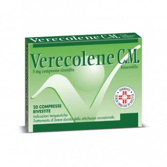 Verecolene compresse indicato per il trattamento di breve durata della stitichezza occasionale