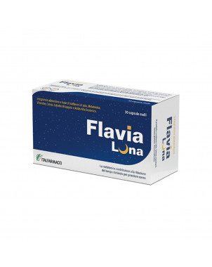 Flavia Luna 30 capsule la melatonina contribuisce alla riduzione del tempo richiesto per prendere sonno