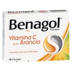 Benagol vitamina C scatola 16 pastiglia arancia