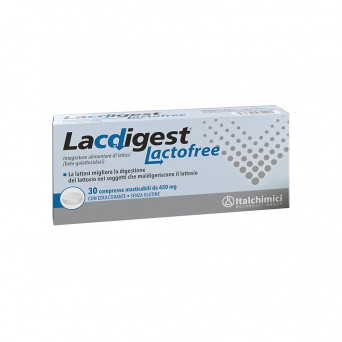 Lacdigest lactofree 30 compresse la lattasi migliora la digestione del lattosio nei soggetti che maldigeriscono il lattosio