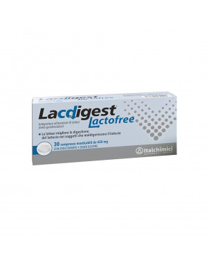 Lacdigest lactofree 30 compresse la lattasi migliora la digestione del lattosio nei soggetti che maldigeriscono il lattosio