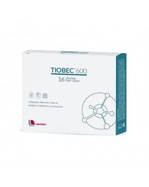 Tiobec 600 16 bustine integratore alimentare a base di Acido α-Lipoico