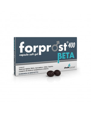 Forprost 400 Beta 15 cápsulas contribuye a la funcionalidad de la próstata