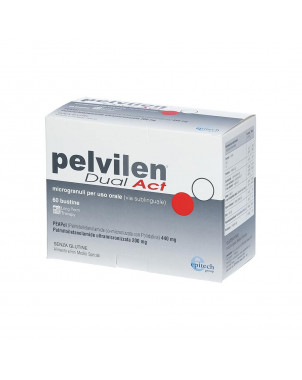 Pelvilen Dual Act 60 sachets useful for treating pelvic area disorders