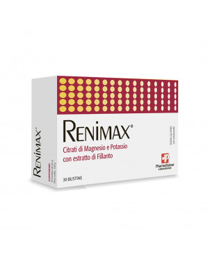 Renimax 30 sachets indicated for the functionality of the urinary system