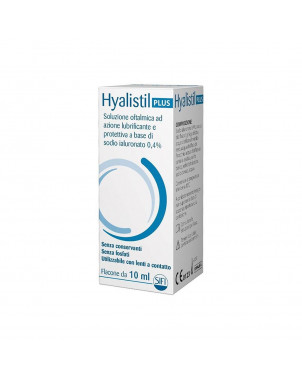 Hyalistil plus eye drops 10 ml with repairing and protective action