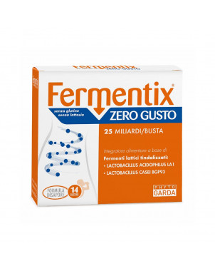 Fermentix Zero Gusto 14 sobres complemento alimenticio a base de fermentos lácticos tindalizados