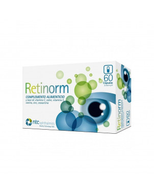 Retinorm 60 capsules counteracts cellular aging of the retinal tissue of the eye