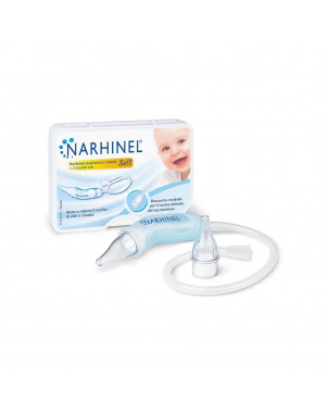 Narhinel Aspirateur + 2 pièces de rechange souples