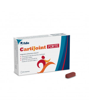 CartiJoint forte 20 compresse integratore alimentare indicato in caso di stress articolare