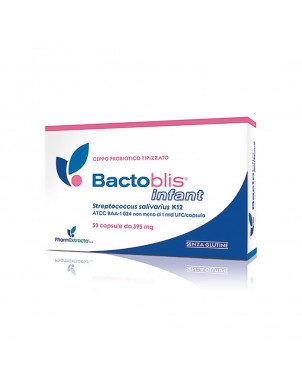 Bactoblis Infant 30 capsule apribili utile per favorire l'equilibrio della flora batterica nel bambino